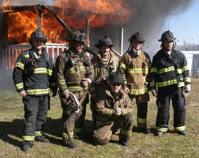 Instructors of Feb.9 2013 Burn L-R Brandon Medina, Eddy Harpe, Mark Rackley, Matt Biggs, David Cline, and kneeling Jason Myrick